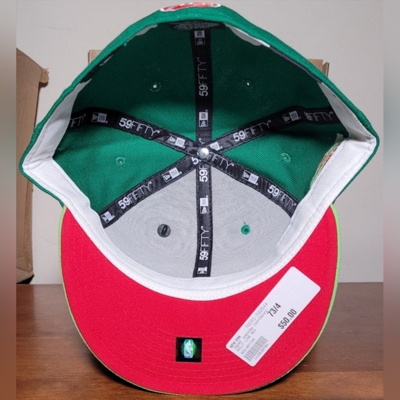 New Era/4UCaps-Philadelphia 76ers/7-Up-Soda Collection-Size 7 3/4
